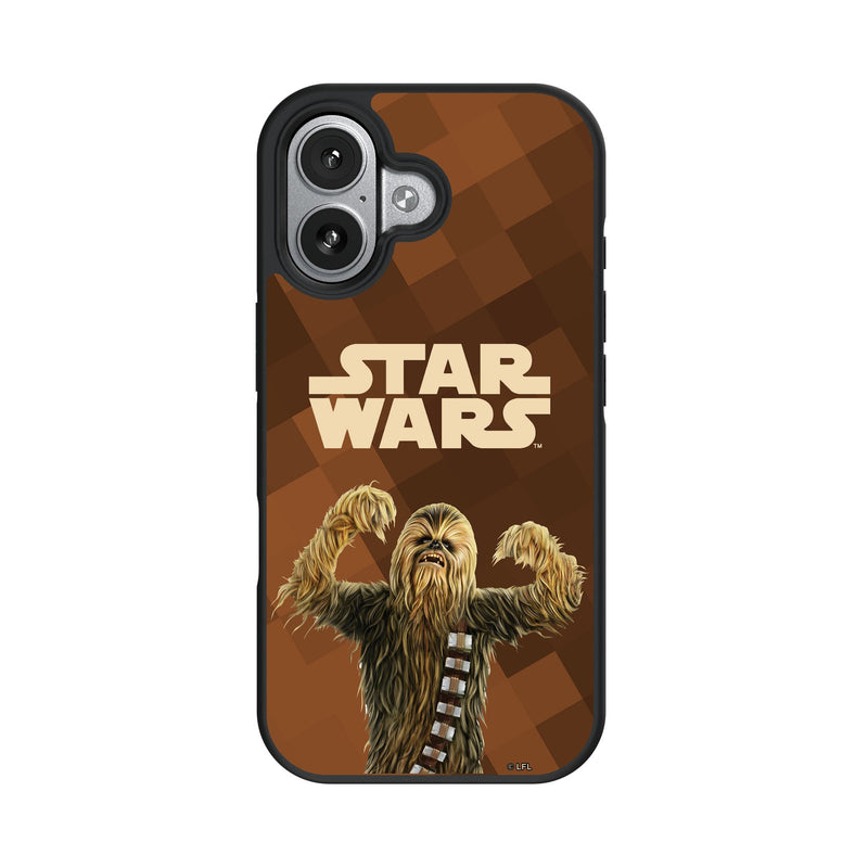 Star Wars Chewbacca Color Block iPhone Bump Phone Case for Apple iPhone