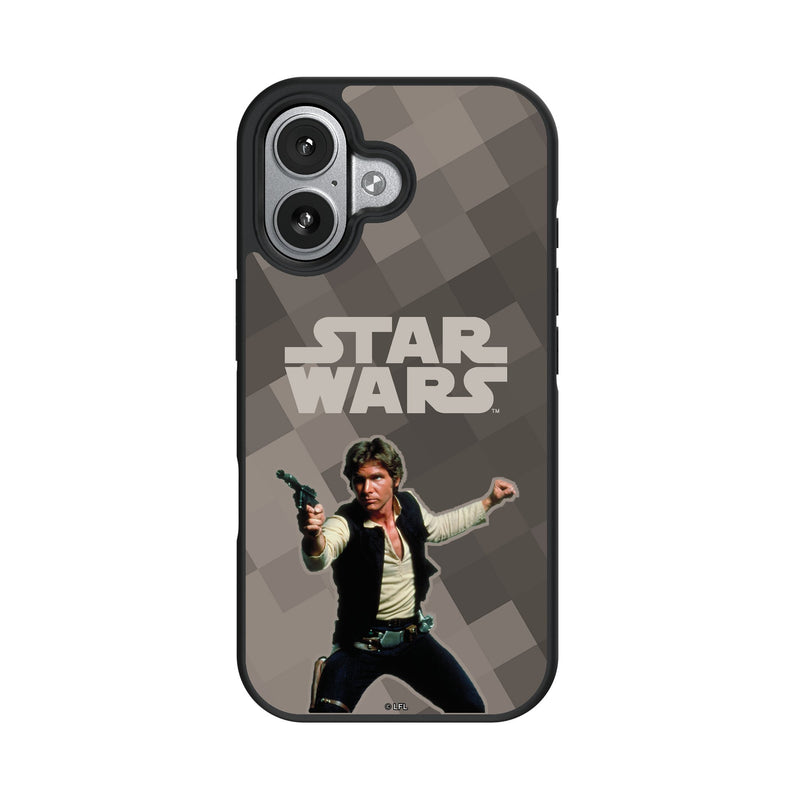 Star Wars Han Solo Color Block iPhone Bump Phone Case for Apple iPhone