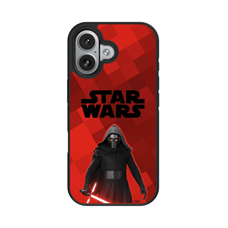 Star Wars Kylo Ren Color Block iPhone Bump Phone Case for Apple iPhone