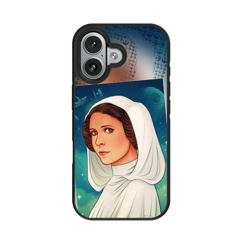 Star Wars Princess Leia Organa Portrait iPhone Bump Phone Case for Apple iPhone