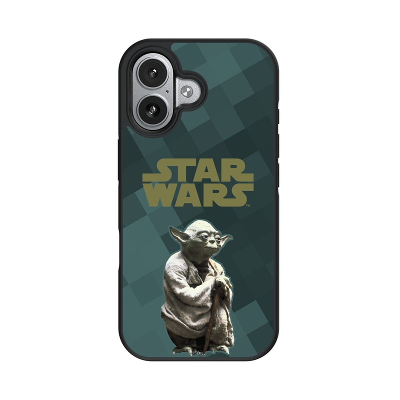 Star Wars Yoda Color Block iPhone Bump Phone Case for Apple iPhone