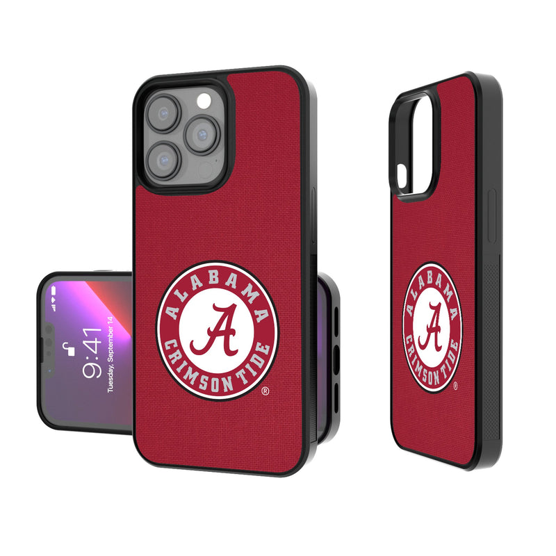 University of Alabama Crimson Tide Solid iPhone Bump Phone Case