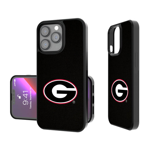 University of Georgia Bulldogs Solid iPhone Bump Phone Case