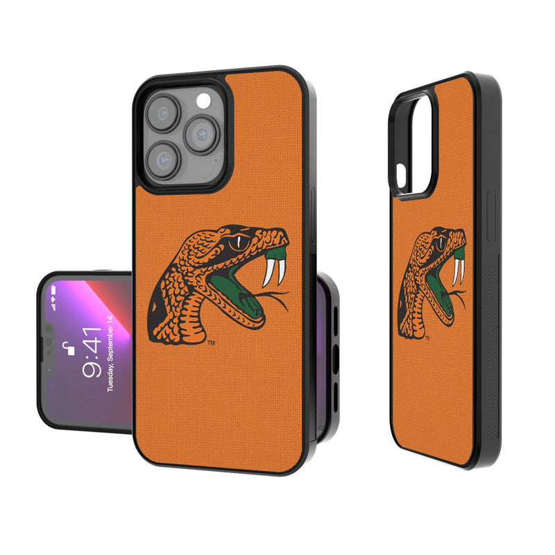 Florida A&M University Rattlers Solid iPhone Bump Phone Case