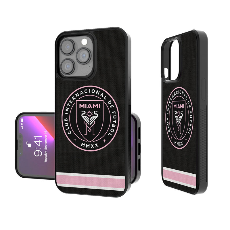Inter Miami CF  Stripe iPhone Bump Phone Case