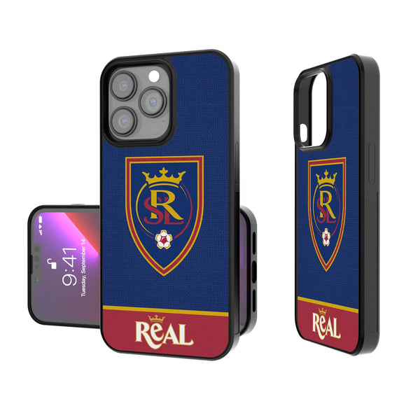 Real Salt Lake   Endzone Solid iPhone Bump Phone Case