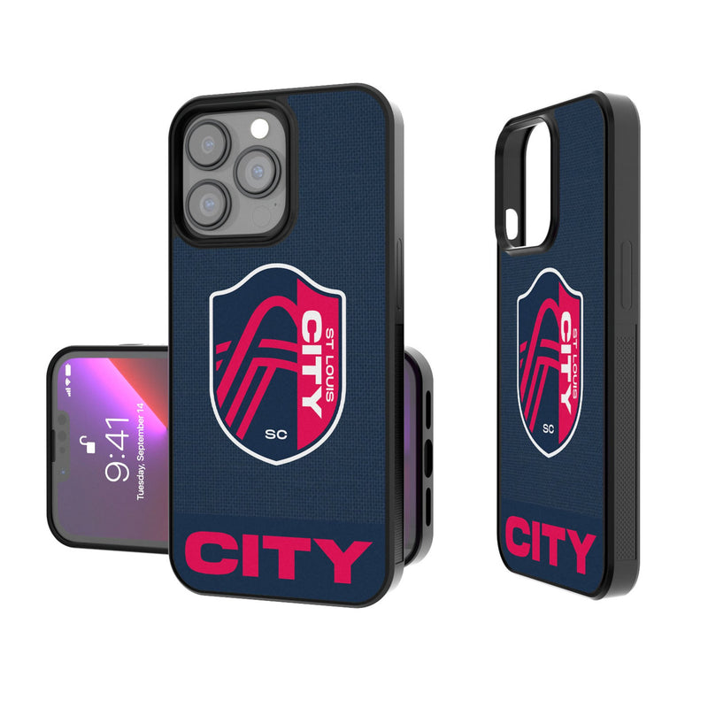 St. Louis CITY SC  Endzone Solid iPhone Bump Phone Case