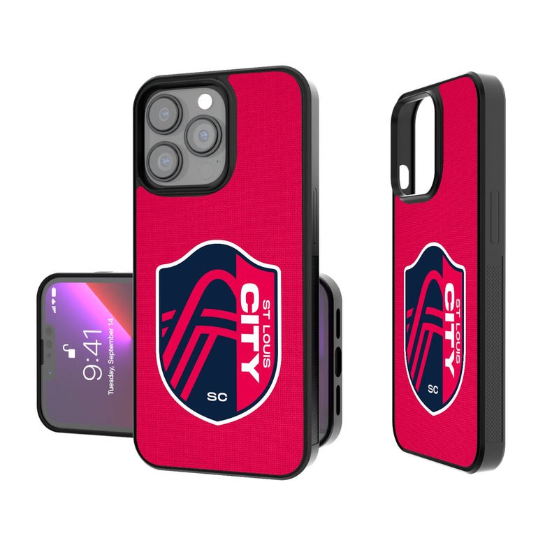 St. Louis CITY SC  Solid iPhone Bump Phone Case