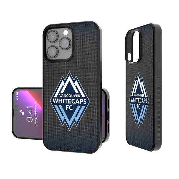 Vancouver Whitecaps   Linen iPhone Bump Phone Case