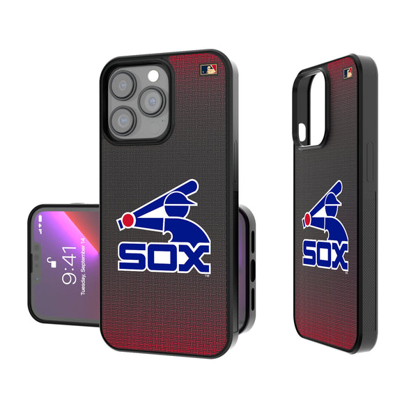 Chicago White Sox 1976-1981 - Cooperstown Collection Linen iPhone Bump Phone Case