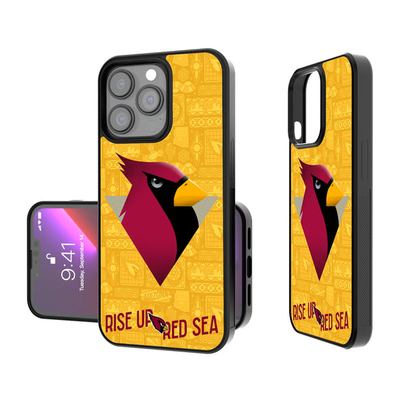 Arizona Cardinals 2024 Illustrated Limited Edition iPhone Bump Phone Case