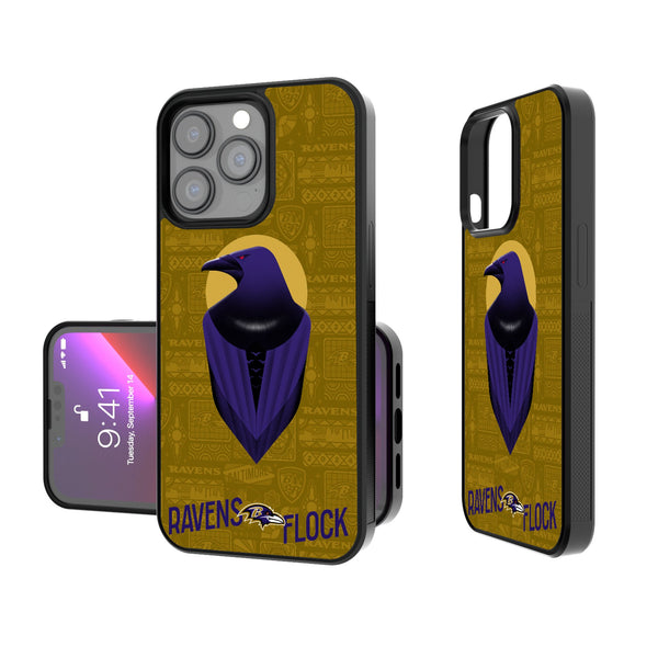 Baltimore Ravens 2024 Illustrated Limited Edition iPhone Bump Phone Case