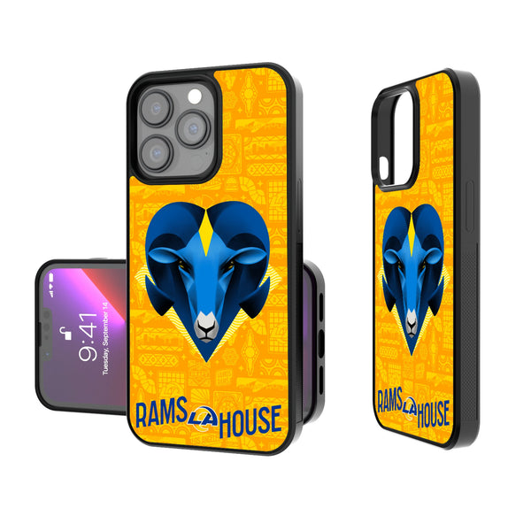 Los Angeles Rams 2024 Illustrated Limited Edition iPhone Bump Phone Case