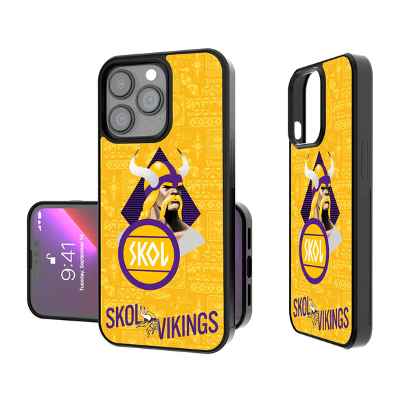 Minnesota Vikings 2024 Illustrated Limited Edition iPhone Bump Phone Case