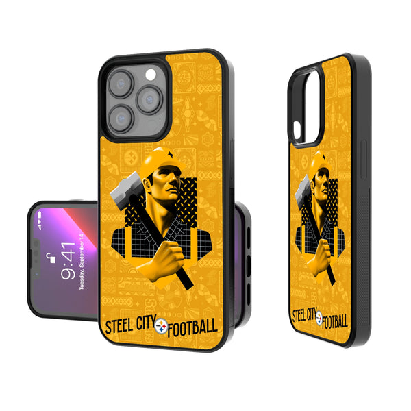 Pittsburgh Steelers 2024 Illustrated Limited Edition iPhone Bump Phone Case