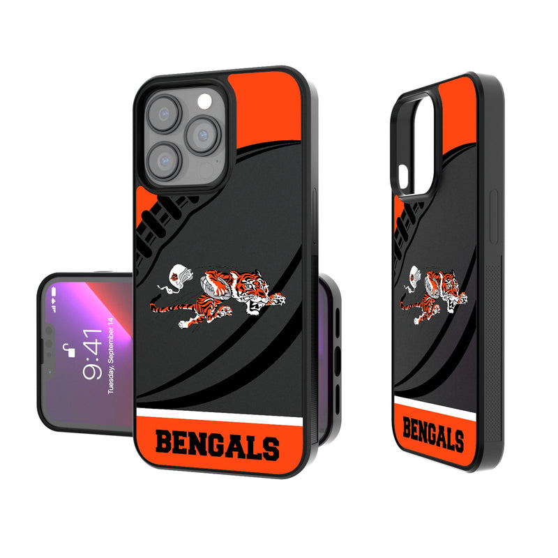 Cincinnati Bengals Historic Collection Passtime iPhone Bump Phone Case