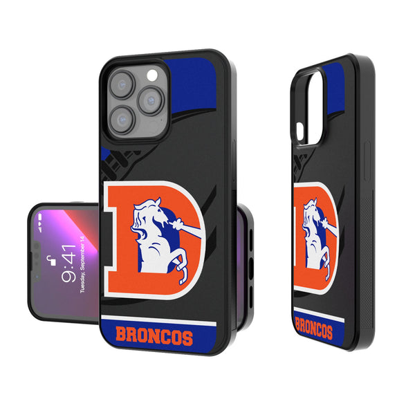 Denver Broncos 1993-1996 Historic Collection Passtime iPhone Bump Phone Case