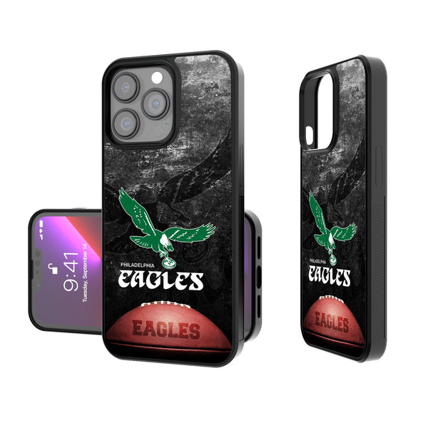 Philadelphia Eagles 1973-1995 Historic Collection Legendary iPhone Bump Phone Case