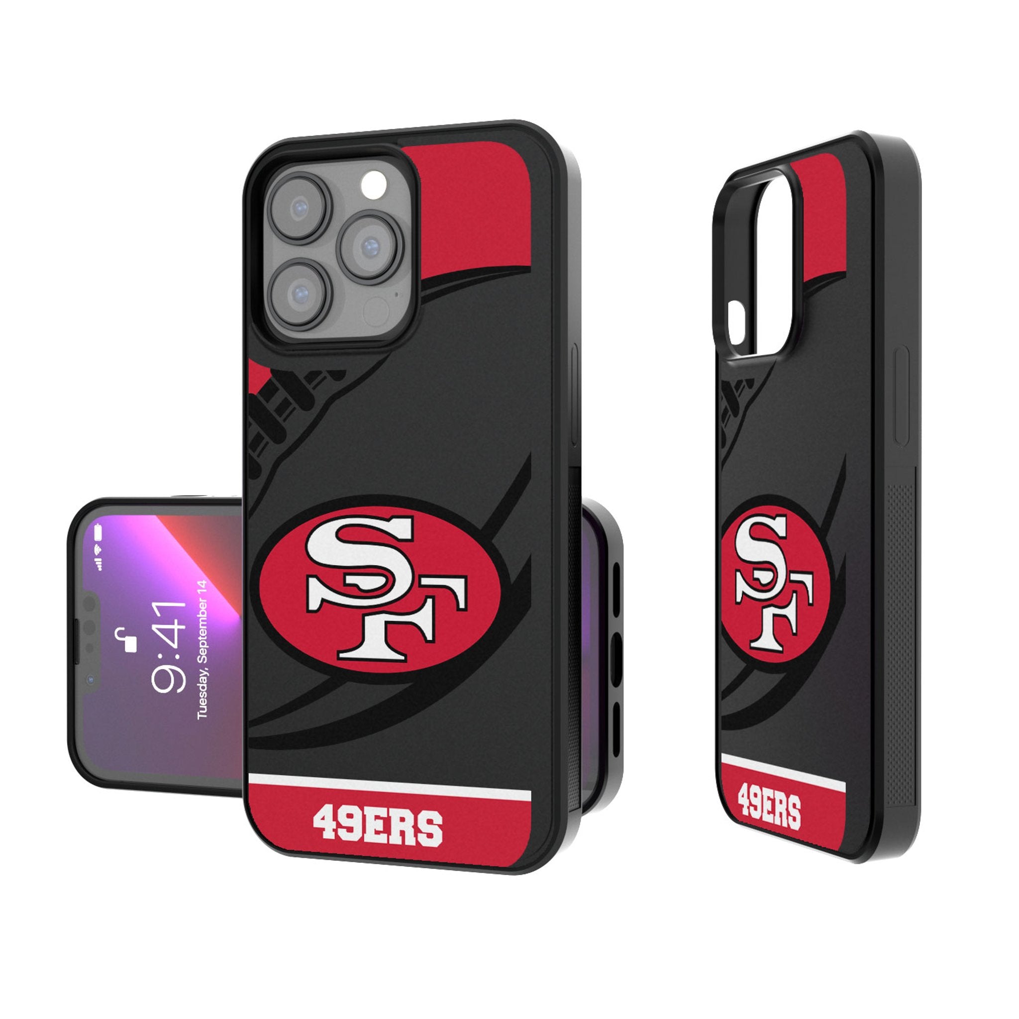 サンフランシスコ49ersバックル San Francisco 49ers Historic Collection Passtime Bump Phone