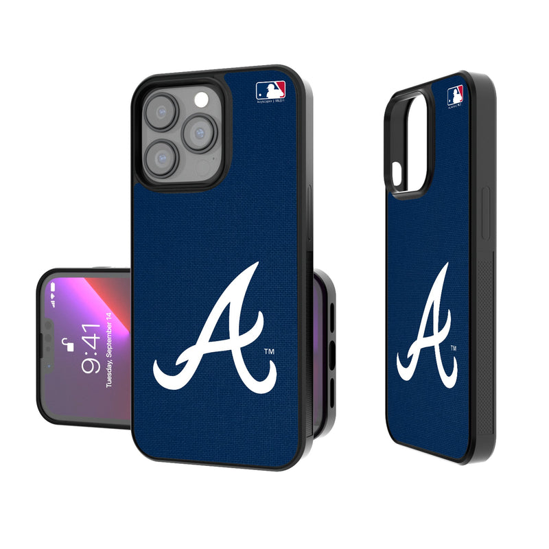 Atlanta Braves Solid iPhone Bump Phone Case