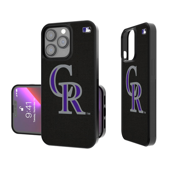 Colorado Rockies Solid iPhone Bump Phone Case