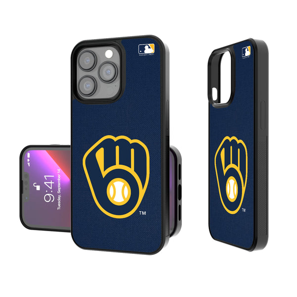 Milwaukee Brewers Solid iPhone Bump Phone Case