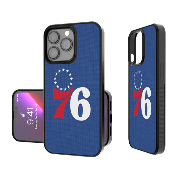 Philadelphia 76ers Solid iPhone Bump Phone Case