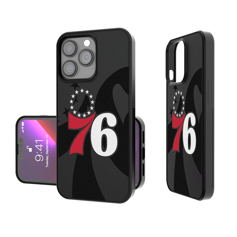 Philadelphia 76ers Monocolor Tilt iPhone Bump Phone Case