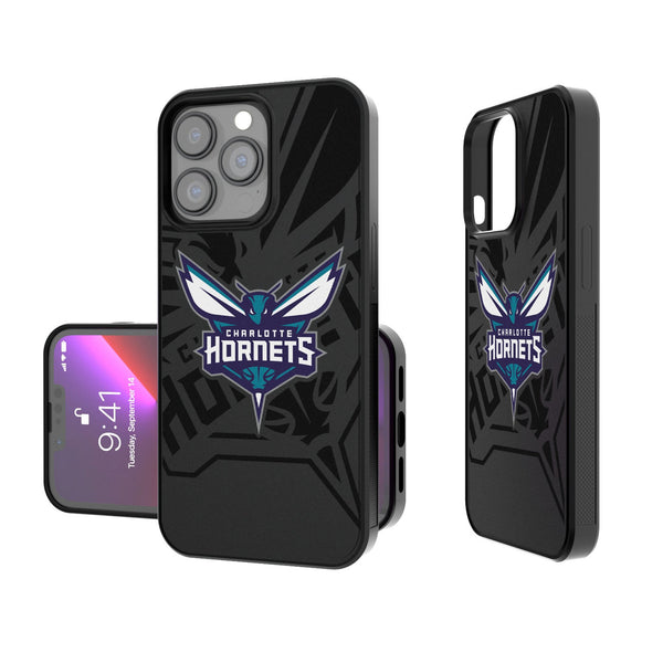 Charlotte Hornets Monocolor Tilt iPhone Bump Phone Case