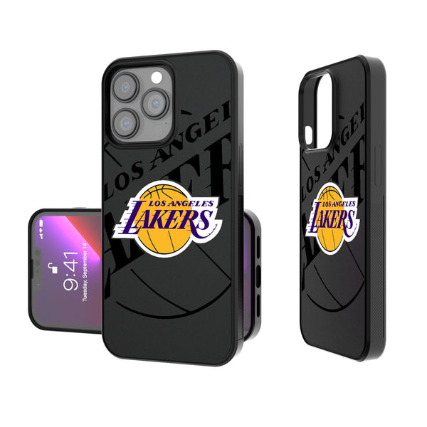 Los Angeles Lakers Monocolor Tilt iPhone Bump Phone Case