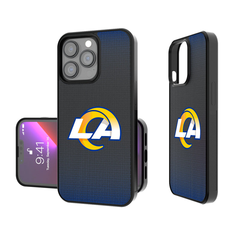 Los Angeles Rams Linen iPhone Bump Phone Case