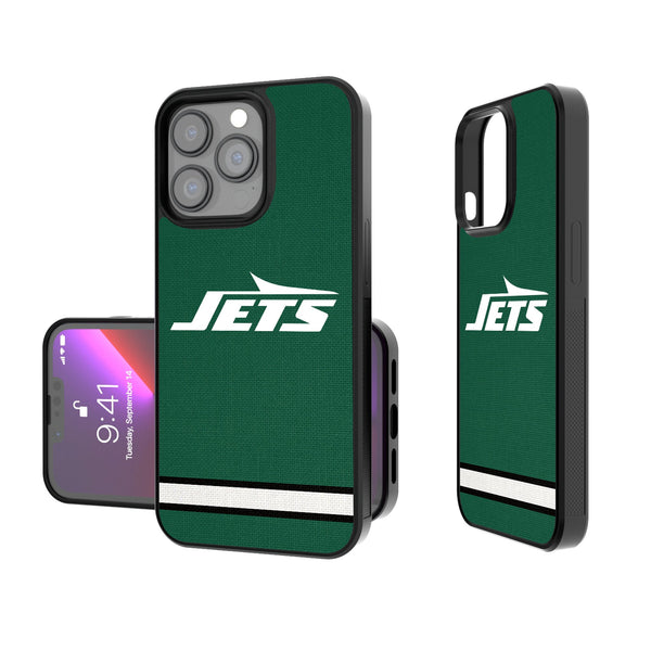 New York Jets Stripe iPhone Bump Phone Case