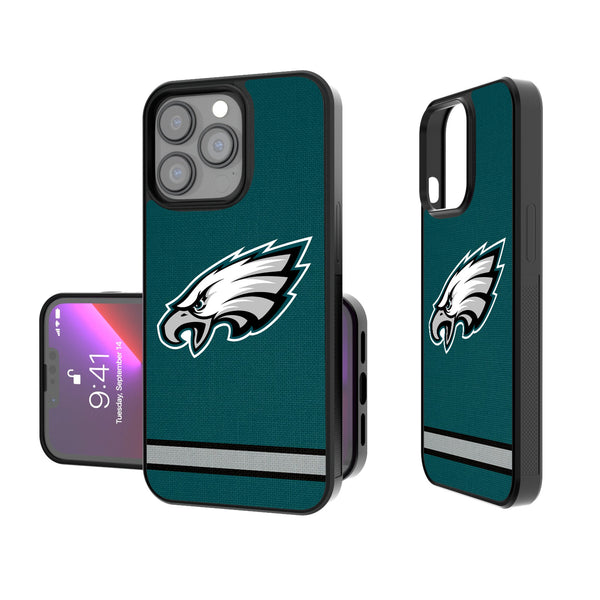 Philadelphia Eagles Stripe iPhone Bump Phone Case