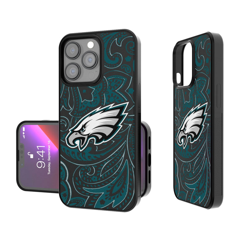 Philadelphia Eagles Paisley iPhone Bump Phone Case