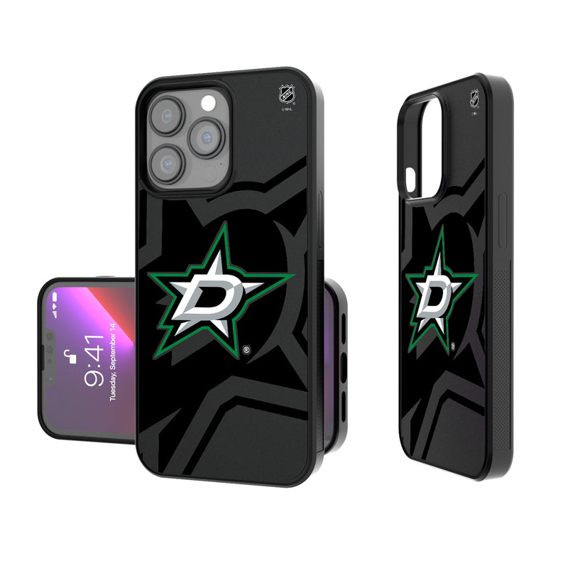 Dallas Stars Monocolor Tilt iPhone Bump Phone Case