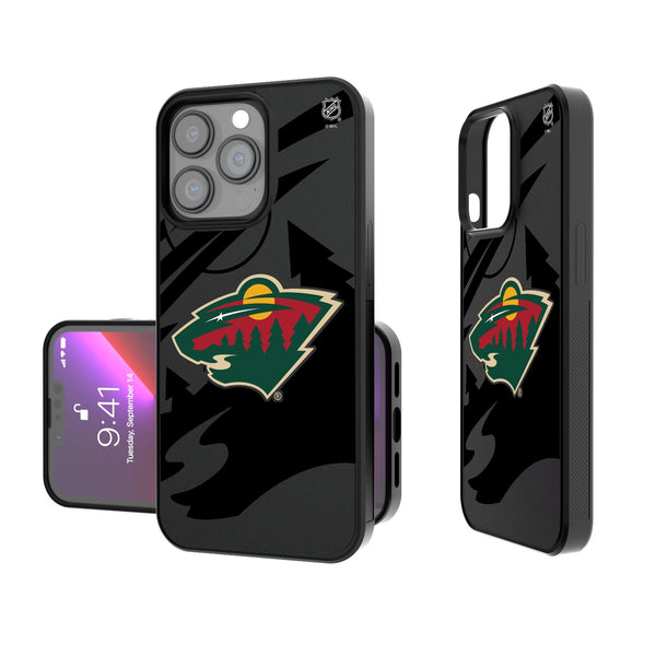 Minnesota Wild Monocolor Tilt iPhone Bump Phone Case