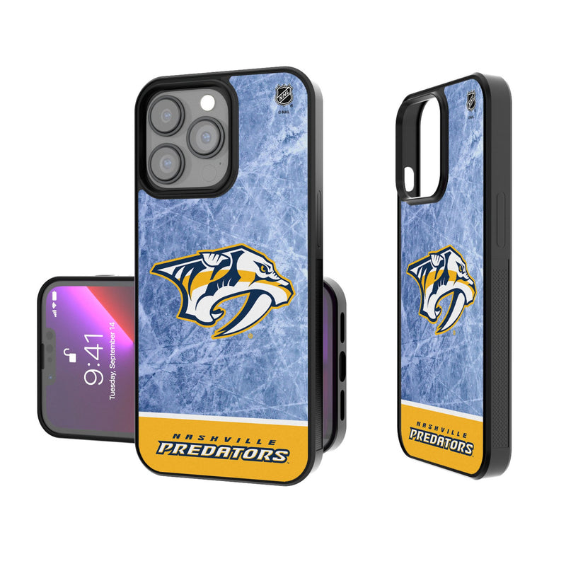 Nashville Predators Ice Wordmark iPhone Bump Phone Case