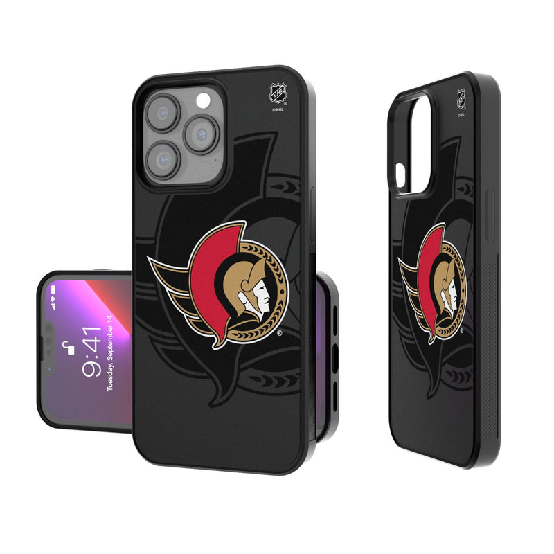 Ottawa Senators Monocolor Tilt iPhone Bump Phone Case