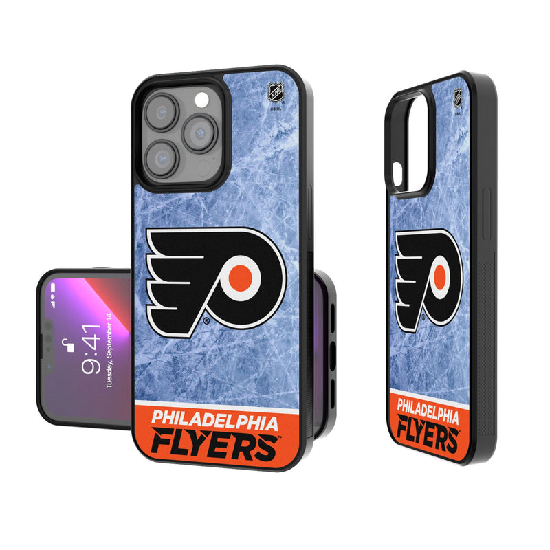 Philadelphia Flyers Ice Wordmark iPhone Bump Phone Case