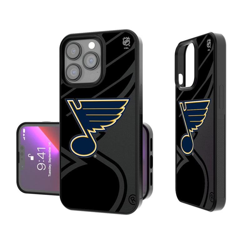 St. Louis Blues Monocolor Tilt iPhone Bump Phone Case