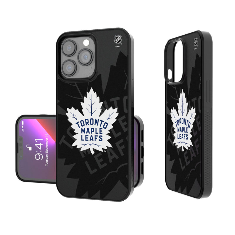 Toronto Maple Leafs Monocolor Tilt iPhone Bump Phone Case