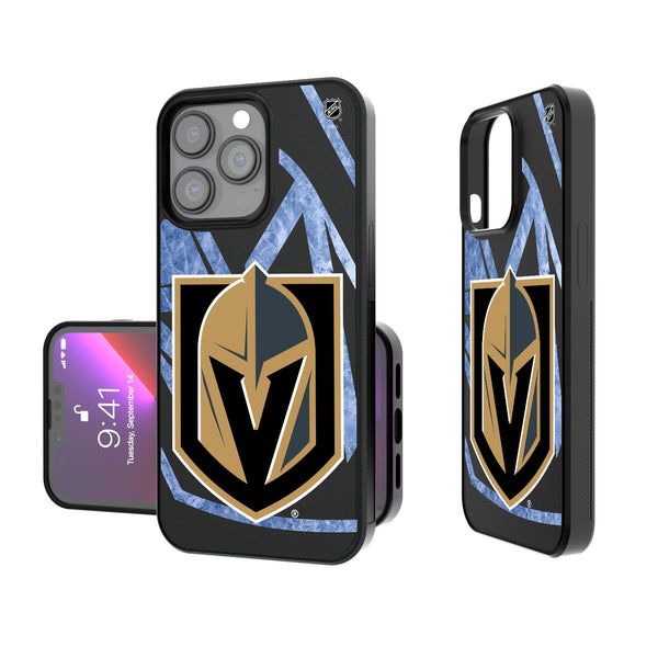 Vegas Golden Knights Ice Tilt iPhone Bump Phone Case