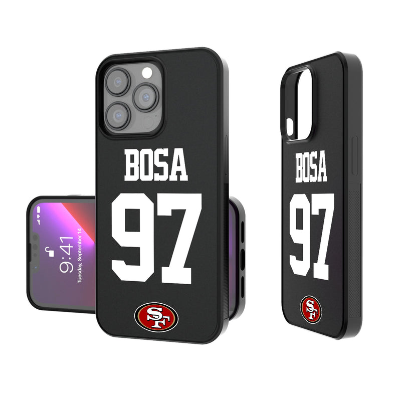 Nick Bosa San Francisco 49ers 97 Ready iPhone Bump Phone Case