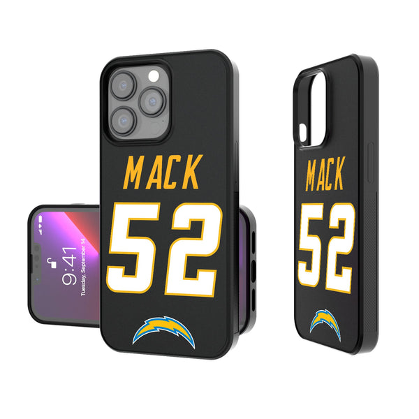 Khalil Mack Los Angeles Chargers 52 Ready iPhone Bump Phone Case