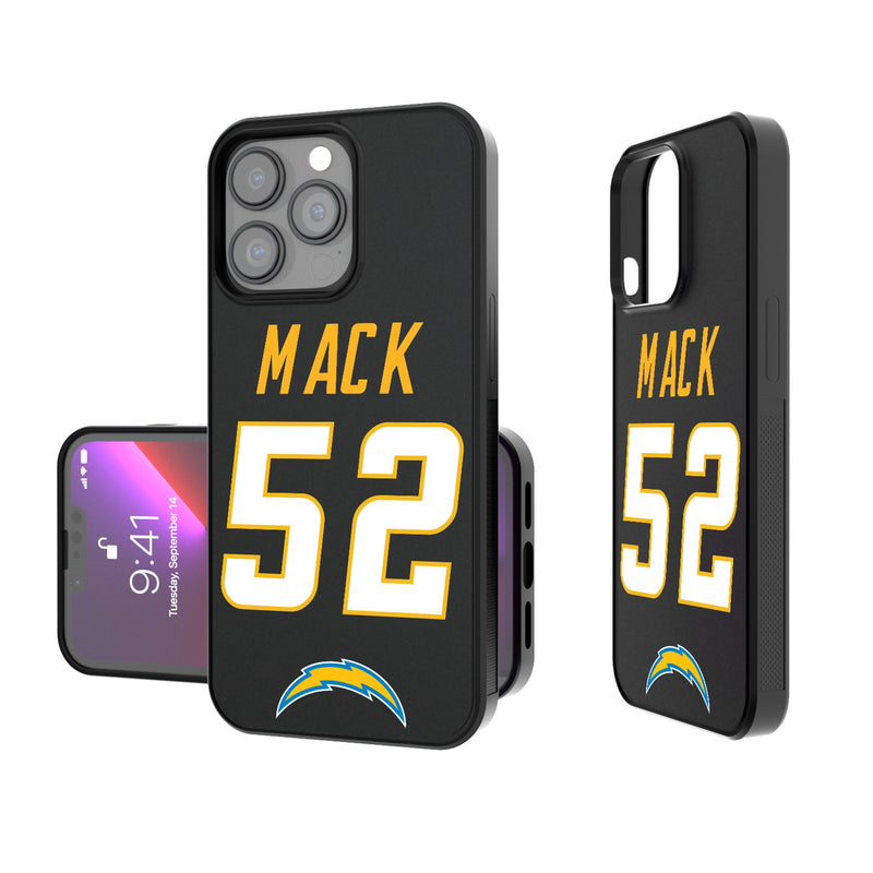 Khalil Mack Los Angeles Chargers 52 Ready iPhone Bump Phone Case
