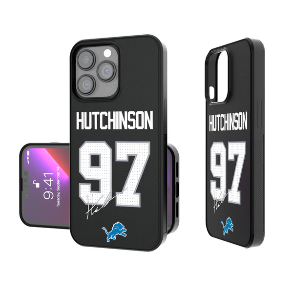 Aidan Hutchinson Detroit Lions 97 Ready iPhone Bump Phone Case
