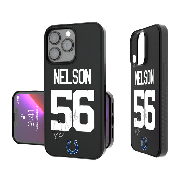 Quenton Nelson Indianapolis Colts 56 Ready iPhone Bump Phone Case