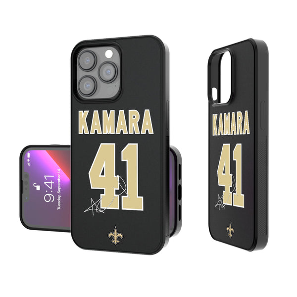 Alvin Kamara New Orleans Saints 41 Ready iPhone Bump Phone Case