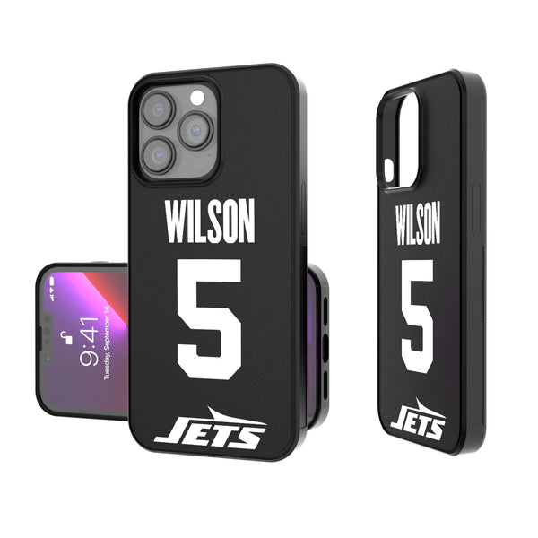 Garrett Wilson New York Jets 5 Ready iPhone Bump Phone Case