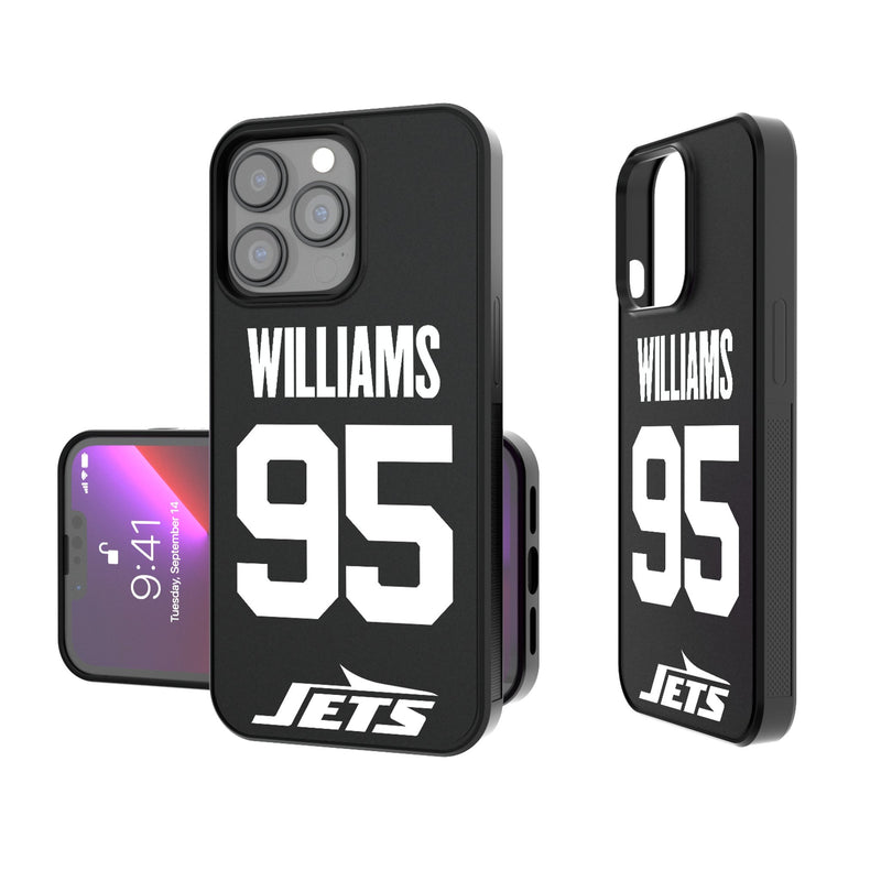 Quinnen Williams New York Jets 95 Ready iPhone Bump Phone Case